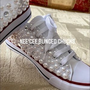 Custom Bling Chuck Sneakers